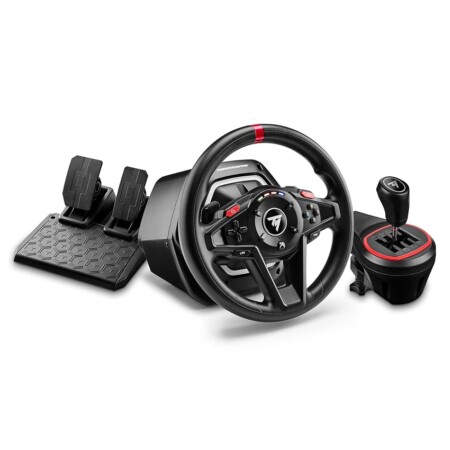 offerta a tempo: thrustmaster t128 shifter pack, volante t128 e th8s shifter add — 14% da 222,00 € a 189,99 €