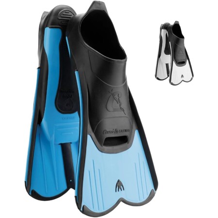 offerta a tempo: cressi light fins, pinne corte leggere e potenti per nuoto/snorkeling adulti e bambini unisex — 17% da 29,99 € a 25,00 €