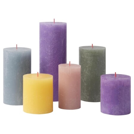 offerta a tempo: bolsius candele rustiche a pilastro set regalo di 6 candele memphis — 4% da 29,28 € a 27,99 €