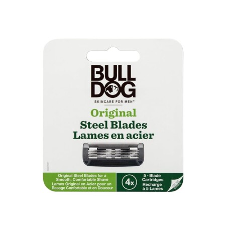 offerta a tempo: bulldog lame di ricarica steel in acciaio temperato confezione con 4 testine di — 15% da 10,90 € a 9,27 €