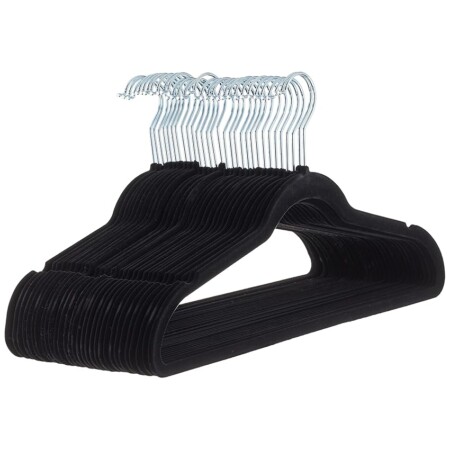 offerta a tempo: amazonbasics 30 grucce in velluto — 62% da 19,99 € a 7,50 €