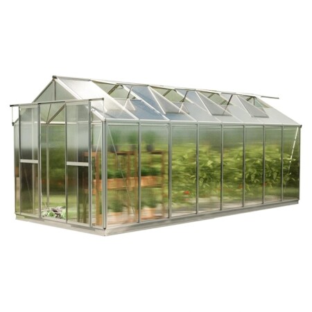 offerta a tempo: gfp serra saphir 8 telaio in alluminio 259 x 513 cm, lastre a doppia parete di 8 mm — 10% da 2.059,00 € a 1.853,10 €