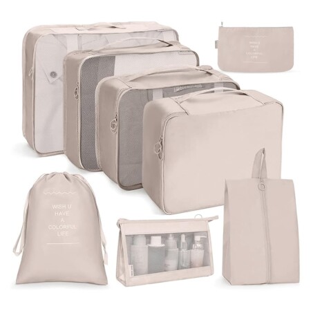 offerta a tempo: osdue organizer valigia, 8 pezzi organizer viaggio accessori viaggio — 17% da 17,99 € a 14,99 €