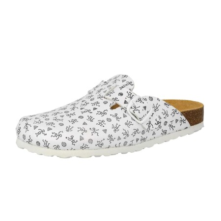 offerta a tempo: licobioline clog print pantofole a stivaletto con imbottitura calda donna — 8% da 28,19 € a 25,86 €