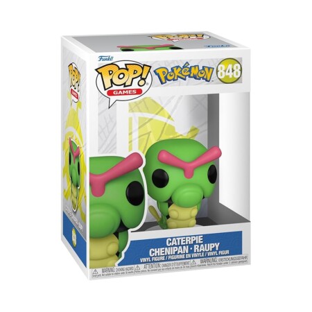offerta a tempo: funko pop! pokemon – caterpie — 56% da 16,00 € a 6,99 €