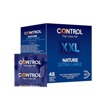 offerta a tempo: control nature xxl preservativi double extra large classici 48 profilattici 2xl — 20% da 37,99 € a 30,39 €