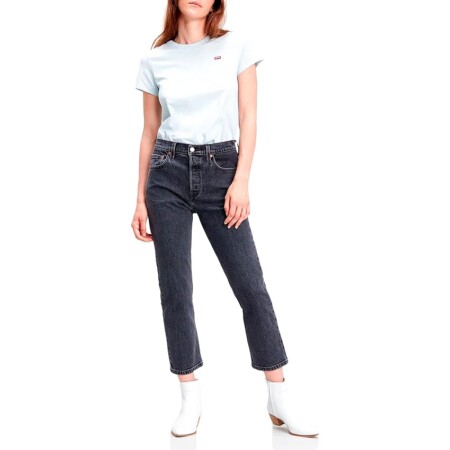 offerta a tempo: levi's 501 crop, jeans donna — 17% da 115,00 € a 94,90 €