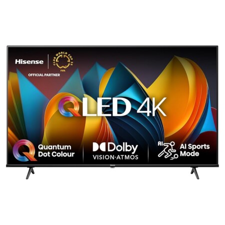 offerta a tempo: hisense tv 43" qled 4k 43e77nq, smart tv vidaa u7 — 30% da 399,00 € a 279,00 €