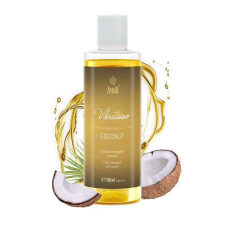 offerta a tempo: vibratissimo olio da massaggio esotico al cocco 100ml — 36% da 11,95 € a 7,70 €