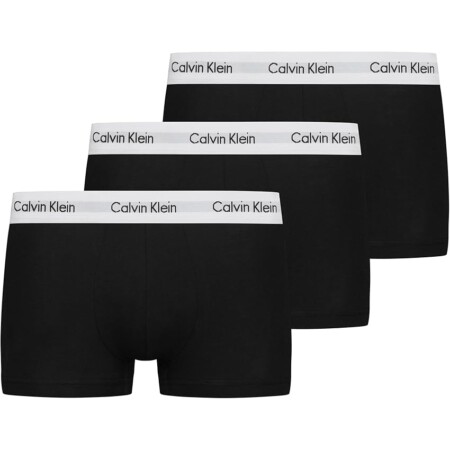 offerta a tempo: calvin klein pantaloncini boxer confezione da 3 uomo low rise trunks cotone elasticizzato — 34% da 42,90 € a 28,13 €