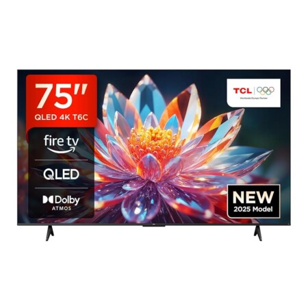 offerta a tempo: tcl smart tv ultrahd 4k qled da 75" — 44% da 799,00 € a 447,38 €