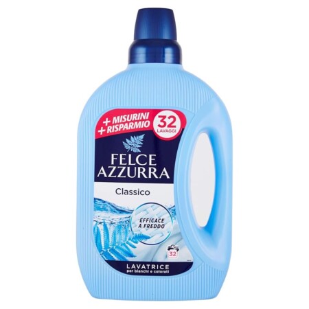 offerta a tempo: felce azzurra detersivo liquido classico 32 lavaggi — 40% da 4,99 € a 2,99 €