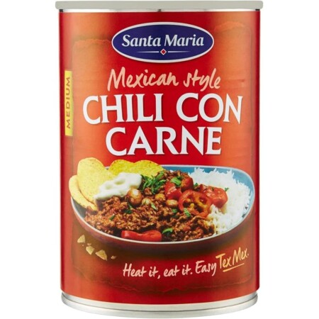 offerta a tempo: santa maria chili con carne — 43% da 3,29 € a 1,89 €