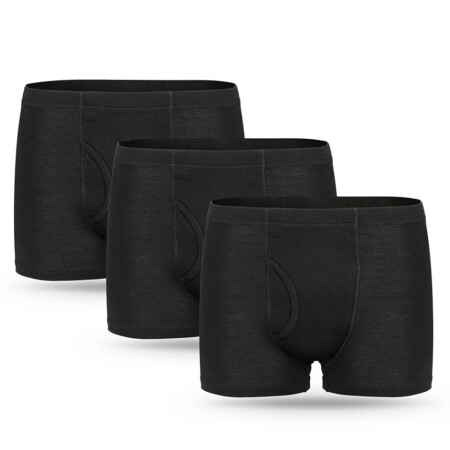 offerta a tempo: confezione da 3 boxer per incontinenza da uomo con tampone assorbente per urina da — 10% da 54,99 € a 49,49 €