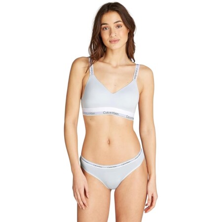 offerta a tempo: calvin klein donna reggiseno a bralette lightly lined elasticizzato — 31% da 44,90 € a 31,00 €