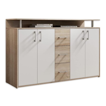 offerta a tempo: drift, credenza con ripiano simil rovere sonoma — 15% da 149,99 € a 127,49 €