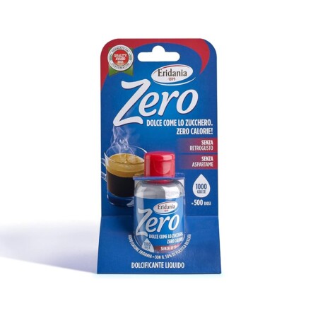 offerta a tempo: eridania zero dolcificante liquido, comodo flaconcino da portare con te — 26% da 2,69 € a 1,99 €