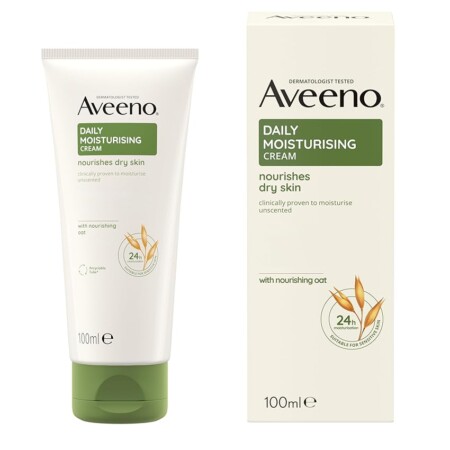 offerta a tempo: aveeno crema corpo idratante 100ml — 56% da 14,90 € a 6,50 €