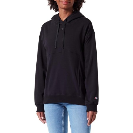 offerta a tempo: champion legacy icons tonal logo w spring terry c logo felpa con cappuccio — 9% da 45,80 € a 41,59 €