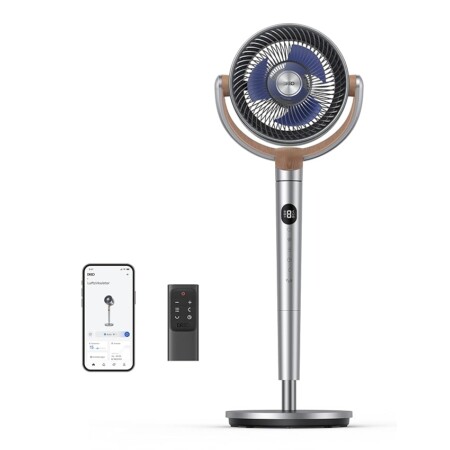 offerta a tempo: dreo smart ventilatore a piantana silenzioso 20db, oscillazione a 120° + 120° — 8% da 129,99 € a 119,99 €