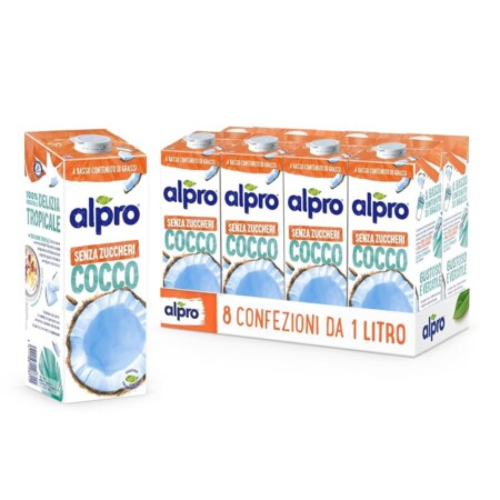offerta a tempo: alpro senza zuccheri, bevanda al cocco — 35% da 24,62 € a 15,99 €