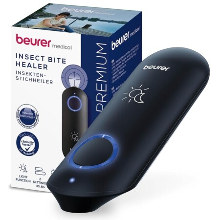 offerta a tempo: beurer br 90 dopopuntura giorno&notte con luce led, post punture di zanzare e morsi — 38% da 39,99 € a 24,99 €