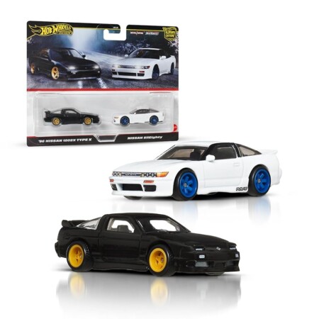 offerta a tempo: hot wheels premium car culture, set da 2 veicoli da collezione in scala 1:64 — 13% da 23,98 € a 20,87 €