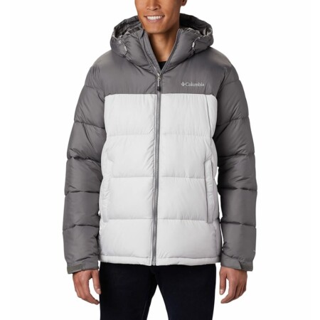 offerta a tempo: columbia pike lake hooded jacket, piumino con cappuccio uomo — 22% da 141,98 € a 110,50 €