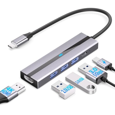 offerta a tempo: adattatore usb c 5 in 1 — 38% da 10,99 € a 6,83 €