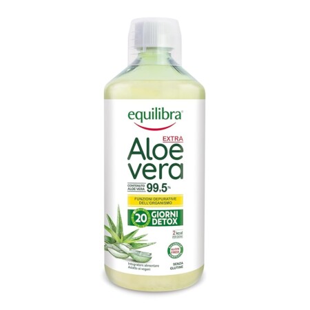 offerta a tempo: equilibra aloe vera da bere, 100% pura polpa di aloe — 13% da 15,99 € a 13,90 €