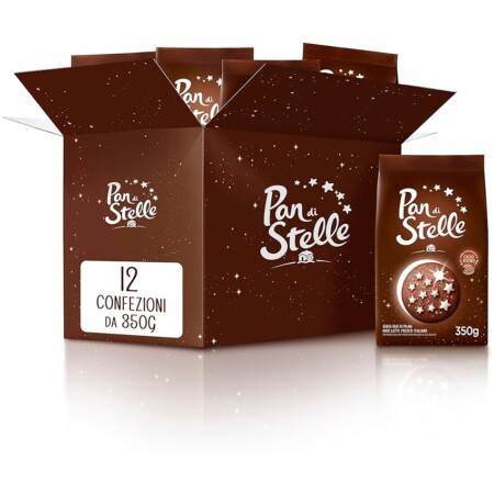 offerta a tempo: pan di stelle biscotti frollini con cacao, cioccolato e latte fresco italiano — 32% da 29,40 € a 19,99 €