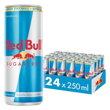 offerta a tempo: red bull energy drink, senza zuccheri — 28% da 31,20 € a 22,57 €