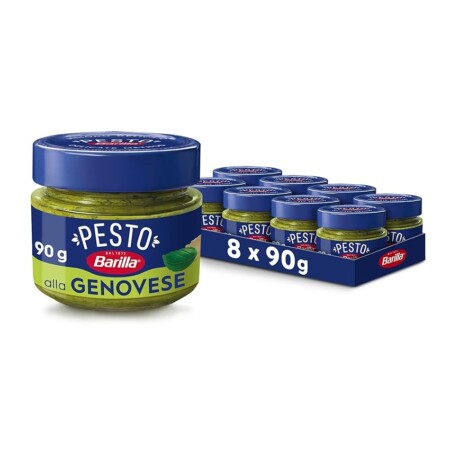 offerta a tempo: barilla sugo 8 pesti alla genovese da 90 g con basilico italiano e parmigiano reggiano dop — 35% da 12,32 € a 7,99 €