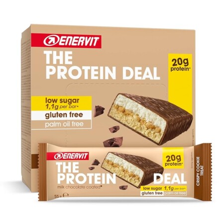 offerta a tempo: enervit, the protein deal crispy cookie treat — 31% da 30,96 € a 21,41 €