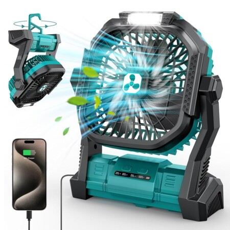 offerta a tempo: ventilatore portatile con batteria da 20000mah — 33% da 41,99 € a 27,99 €