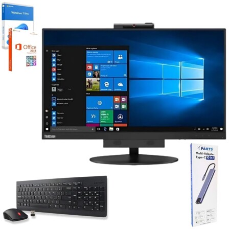 offerta a tempo: lenovo all in one thinkcentre tio24 24″ full hd | intel core i7 | 32gb | 1000 gb ssd — 8% da 549,00 € a 505,08 €