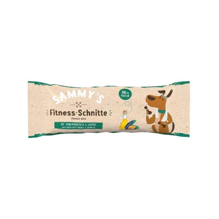 offerta a tempo: sammy's tagli fitness con cozze verdi e olio di salmone, spuntino per cani con molta carne fresca — 20% da 22,89 € a 18,29 €