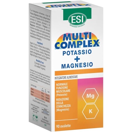 offerta a tempo: esi, multicomplex potassio+magnesio — 12% da 11,00 € a 9,72 €