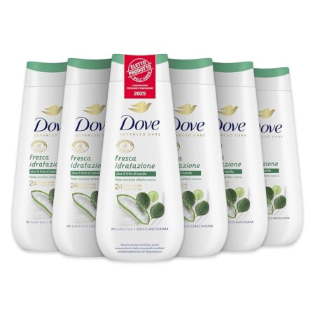 offerta a tempo: dove bagnoschiuma fresca idratazione, bagnodoccia idratante — 32% da 14,94 € a 10,20 €