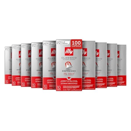 offerta a tempo: illy, caffè in capsule compatibili in alluminio classico — 18% da 46,00 € a 37,60 €