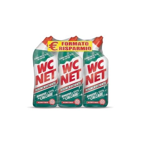 offerta a tempo: wc net disincrostante disinfettante gel per sanitari e superfici 3 pezzi — 44% da 7,99 € a 4,47 €