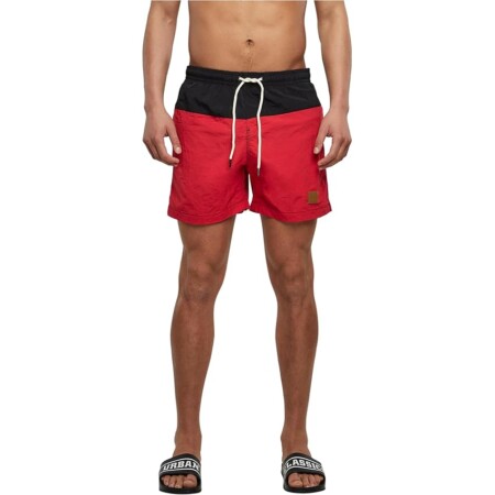 offerta a tempo: urban classics block swim shorts, pantaloncini da bagno — 25% da 22,90 € a 17,26 €