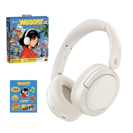 offerta a tempo: edifier w800bt pro cuffie cancellazione attiva del rumore ibrida — 27% da 55,99 € a 40,99 €