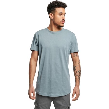 offerta a tempo: urban classics tb638 shaped long tee, t shirt uomo — 15% da 12,90 € a 10,99 €