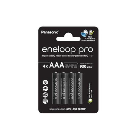 offerta a tempo: eneloop pro, batterie ricaricabili aaa/micro — 15% da 15,87 € a 13,49 €