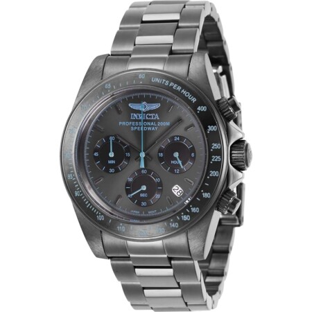 offerta a tempo: invicta speedway orologio da uomo in acciaio inossidabile con movimento quarzo — 31% da 116,23 € a 80,50 €