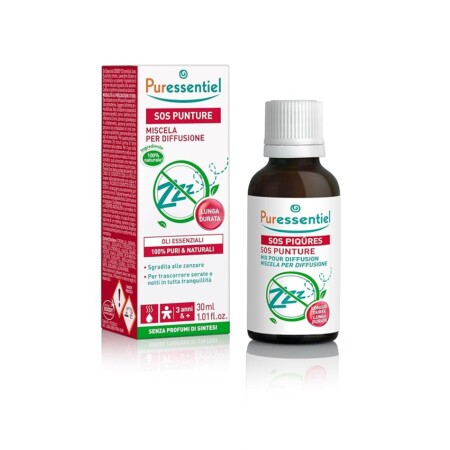 offerta a tempo: puressentiel sos punture olio essenziale per diffusione con azione anti zanzare — 56% da 14,90 € a 6,57 €