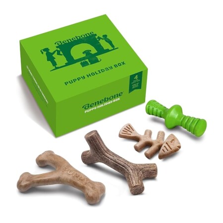 offerta a tempo: benebone scatola regalo indistruttibile per cuccioli di cane, per masticatori aggressivi — 20% da 35,39 € a 28,48 €