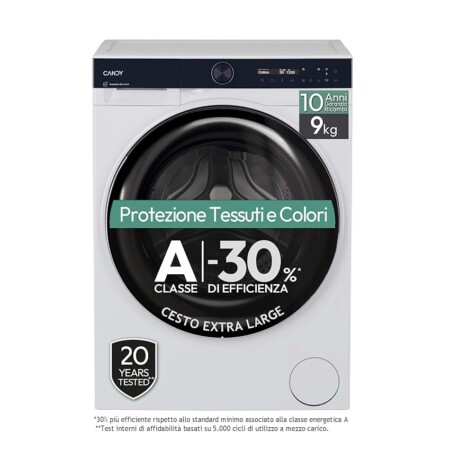 offerta a tempo: candy lavatrice da 9kg. con 16 programmi automatici — 31% da 549,00 € a 379,99 €