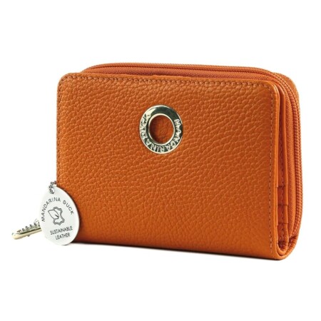 offerta a tempo: mandarina duck mellow leather wallet, accessori da viaggio portafogli donna — 34% da 85,00 € a 56,24 €